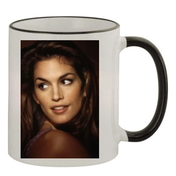 Cindy Crawford 11oz Colored Rim & Handle Mug