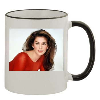 Cindy Crawford 11oz Colored Rim & Handle Mug