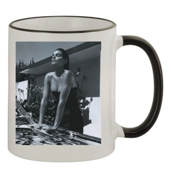 Cindy Crawford 11oz Colored Rim & Handle Mug