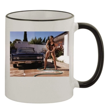 Cindy Crawford 11oz Colored Rim & Handle Mug