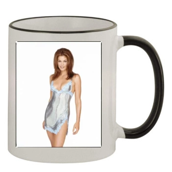 Cindy Crawford 11oz Colored Rim & Handle Mug