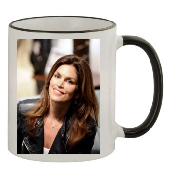 Cindy Crawford 11oz Colored Rim & Handle Mug