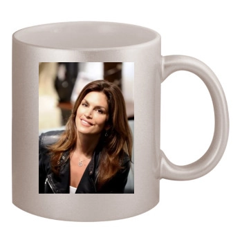 Cindy Crawford 11oz Metallic Silver Mug