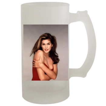 Cindy Crawford 16oz Frosted Beer Stein