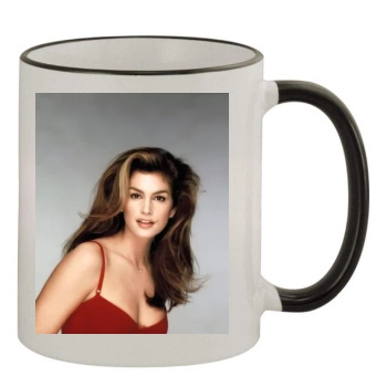 Cindy Crawford 11oz Colored Rim & Handle Mug