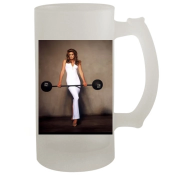 Cindy Crawford 16oz Frosted Beer Stein