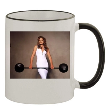 Cindy Crawford 11oz Colored Rim & Handle Mug