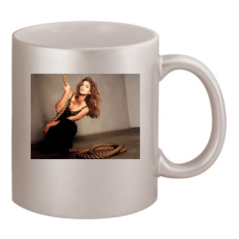 Cindy Crawford 11oz Metallic Silver Mug