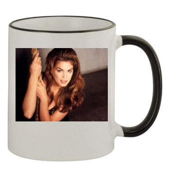 Cindy Crawford 11oz Colored Rim & Handle Mug