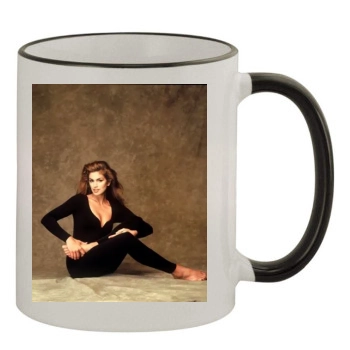 Cindy Crawford 11oz Colored Rim & Handle Mug