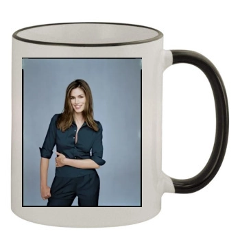 Cindy Crawford 11oz Colored Rim & Handle Mug