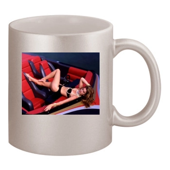 Cindy Crawford 11oz Metallic Silver Mug