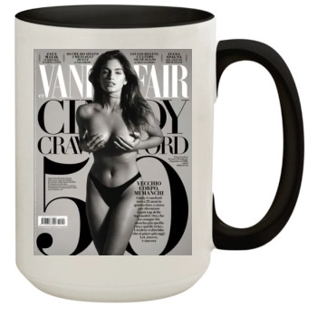 Cindy Crawford 15oz Colored Inner & Handle Mug