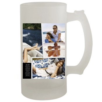 Cindy Crawford 16oz Frosted Beer Stein