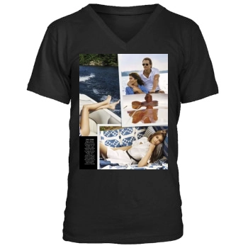Cindy Crawford Men's V-Neck T-Shirt