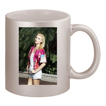 Claire Danes 11oz Metallic Silver Mug