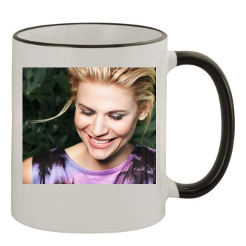 Claire Danes 11oz Colored Rim & Handle Mug