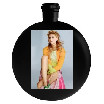 Claire Danes Round Flask