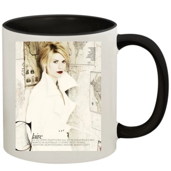 Claire Danes 11oz Colored Inner & Handle Mug