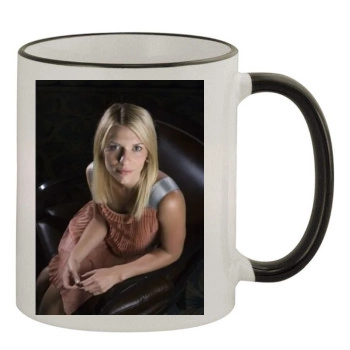 Claire Danes 11oz Colored Rim & Handle Mug