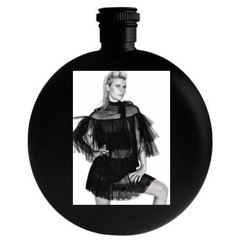 Claire Danes Round Flask