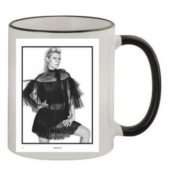 Claire Danes 11oz Colored Rim & Handle Mug