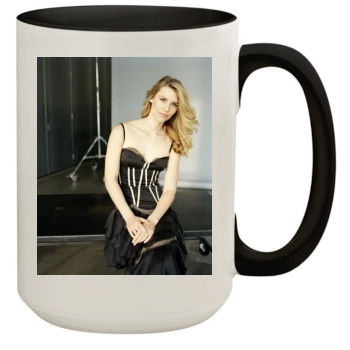 Claire Danes 15oz Colored Inner & Handle Mug