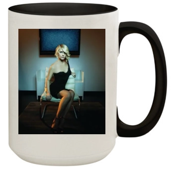 Claire Danes 15oz Colored Inner & Handle Mug