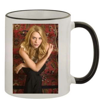 Claire Danes 11oz Colored Rim & Handle Mug