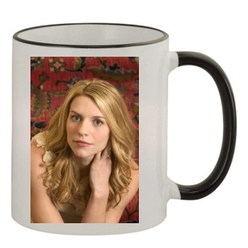 Claire Danes 11oz Colored Rim & Handle Mug