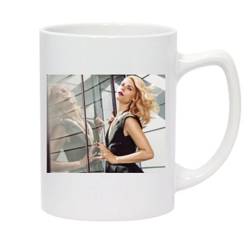 Claire Danes 14oz White Statesman Mug