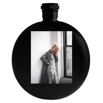 Claire Danes Round Flask