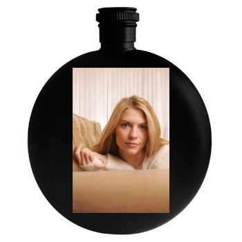 Claire Danes Round Flask