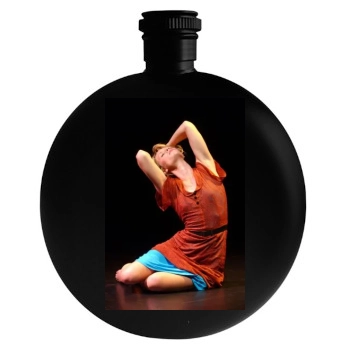 Claire Danes Round Flask