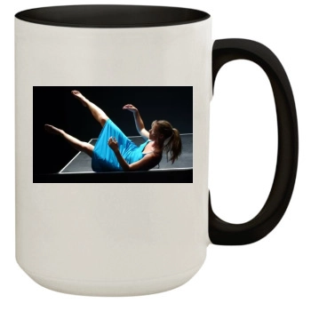 Claire Danes 15oz Colored Inner & Handle Mug