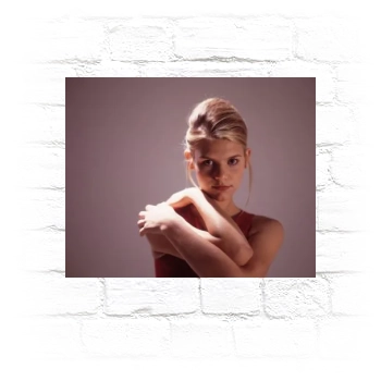 Claire Danes Metal Wall Art