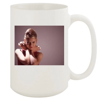 Claire Danes 15oz White Mug