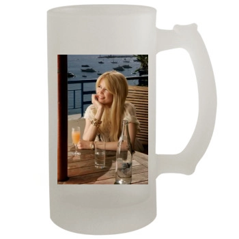 Claudia Schiffer 16oz Frosted Beer Stein