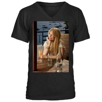 Claudia Schiffer Men's V-Neck T-Shirt