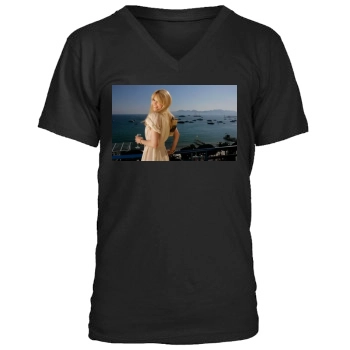 Claudia Schiffer Men's V-Neck T-Shirt