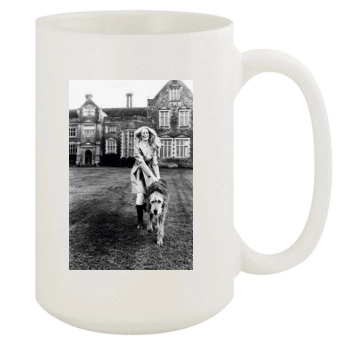 Claudia Schiffer 15oz White Mug