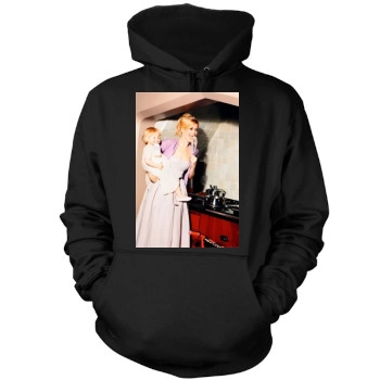 Claudia Schiffer Mens Pullover Hoodie Sweatshirt