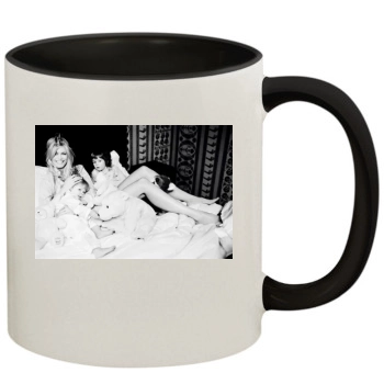 Claudia Schiffer 11oz Colored Inner & Handle Mug