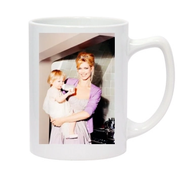 Claudia Schiffer 14oz White Statesman Mug