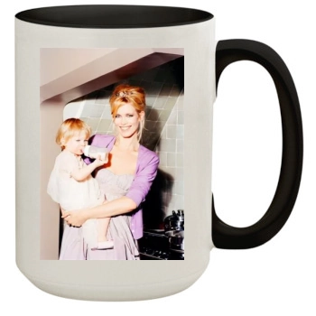 Claudia Schiffer 15oz Colored Inner & Handle Mug