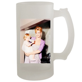 Claudia Schiffer 16oz Frosted Beer Stein