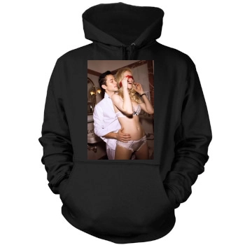 Claudia Schiffer Mens Pullover Hoodie Sweatshirt