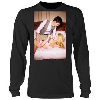 Claudia Schiffer Men's Heavy Long Sleeve TShirt