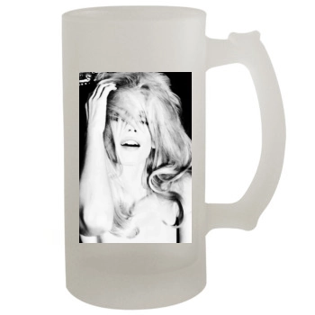 Claudia Schiffer 16oz Frosted Beer Stein