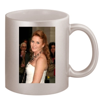 Sarah Ferguson 11oz Metallic Silver Mug